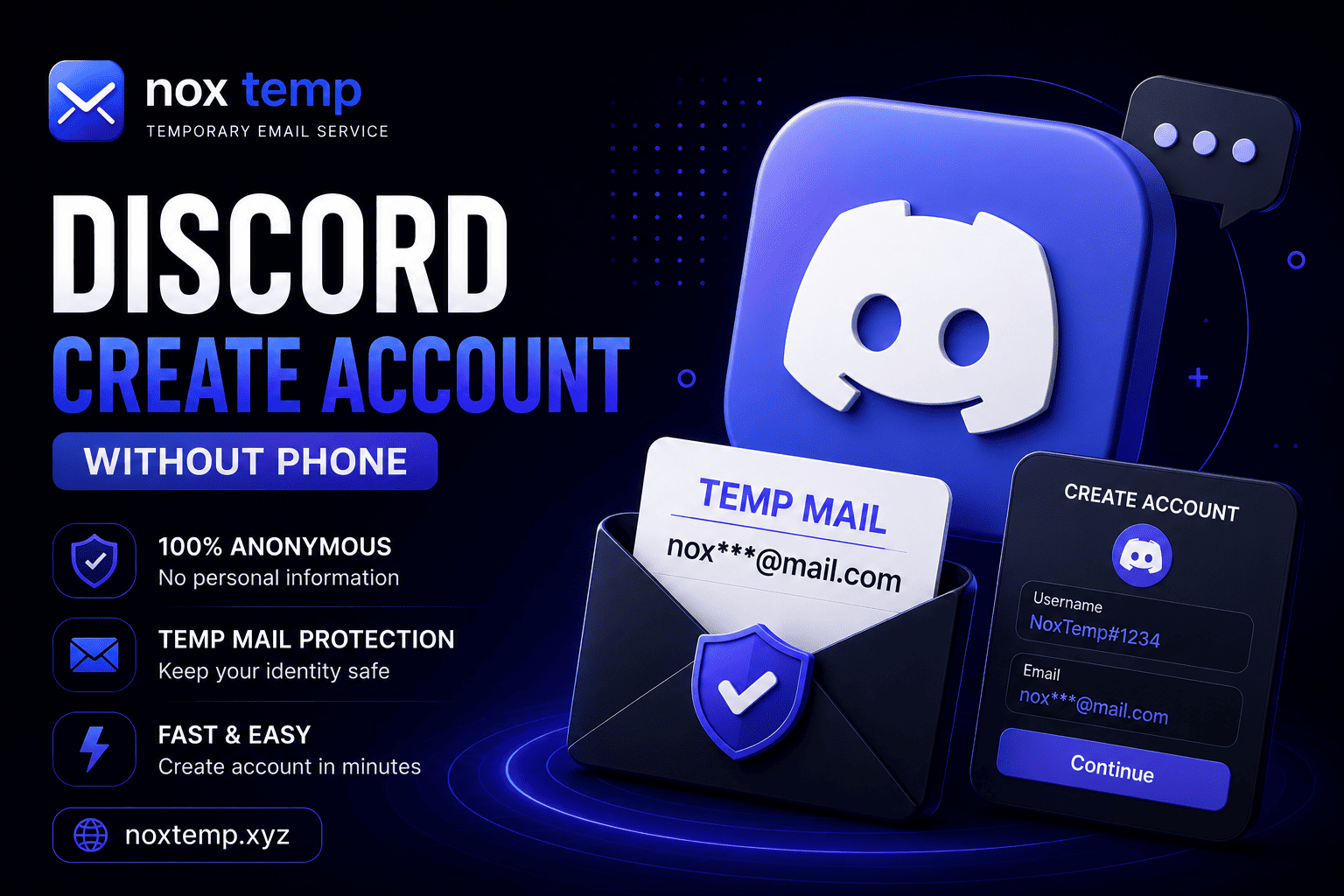 Verify Discord with a temp email